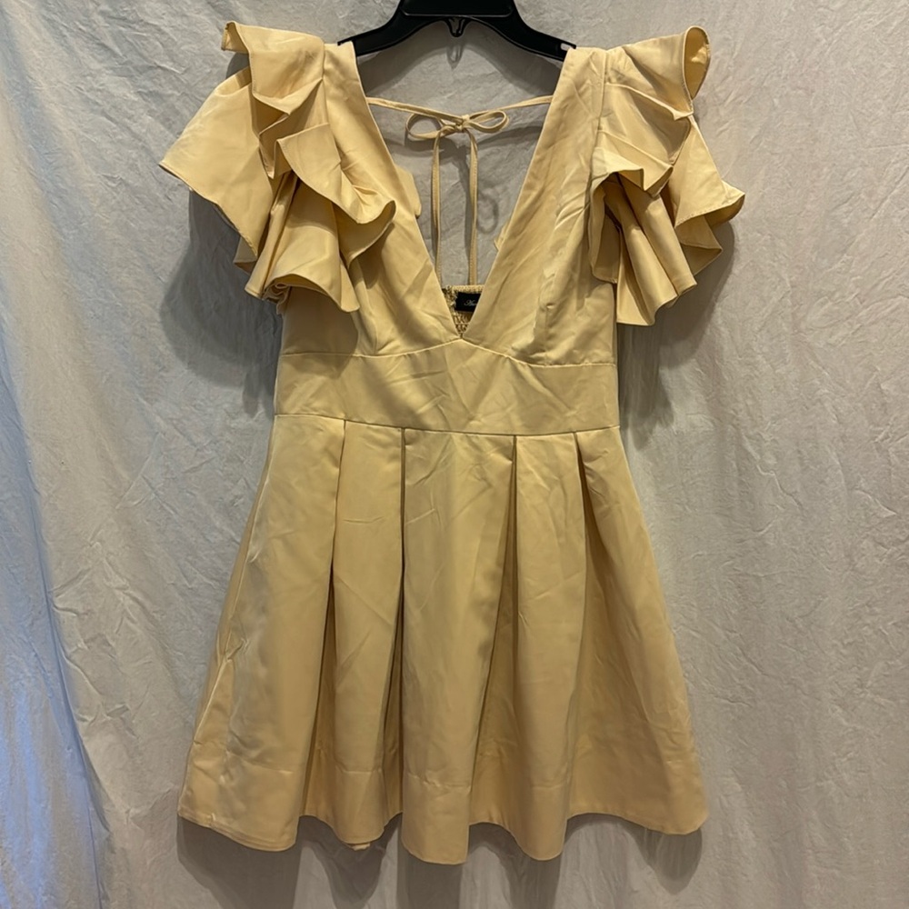 Anna Grace Ivory Dress Sz L